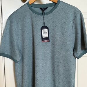 New Teal Ben Sherman Ringer T (M)